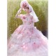 Elpress Full Of Fragrance JSK with Detachable Tail Veil(Reservation/3 Colours/Full Payment Without Shipping)